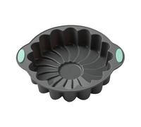 Générique Moules à gelée pour desserts - Géométrie des pétales, plat de cuisson rond en forme de de 25 cm, plateau flexible en silicone résistant à la chaleur, en polymère antiadhésive | Batter