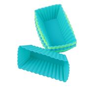 Générique Moules à Muffins Couleur Aléatoire Rose en Silicone Lot de 8 Résistants la Chaleur et Micro-ondes, Moules à Cupcakes Réutilisables pour Pâtisserie Maison