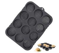 Générique Moules à petits pains pour la cuisson, moule à pain | Moule à pain antiadhésif à 12 cavités - Outil de cuisson, moule à pour gâteaux, chocolat, muffins, hamburgers