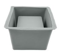 Générique Moules de coulée pour béton - Moules en Silicone pour béton, Moule de coulée dee jardinière hexagonale | Ciment Résine Époxy Pot dee Fleur Carré Rond Résine Bétonn Maison Succulente