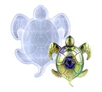 Générique Moules en résine en Forme de Tortue, Silicone Moule de résineépoxy de Tortue, Moule à BougieSilicone, Moules en résine de Silicone pour Loisirs créatifs pour la Maison et la décoration