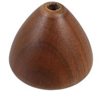 Générique Moulin à café manuel avec poignée amovible, bouton de remplacement marron, accessoire léger en bois pour broyeur de grains, usage en cuisine