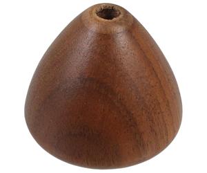 Générique Moulin à café manuel avec poignée amovible, bouton de remplacement marron, accessoire léger en bois pour broyeur de grains, usage en cuisine
