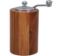 Générique Moulin à Café pour Moudre Grains de Café en Acier Inoxydable et Bois Manuel Résistant à L'usure, Détachable Lors Sorties en Plein Air
