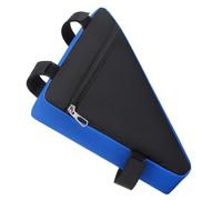 Générique Mountain Bike Front Bag - Cycling Triangle Bag | Cycling Frame Tool Pouch | Lightweight and Thin Design Accessories for Storing Cable Locks, Repair Tools, Keys, Wallets, Smartphones