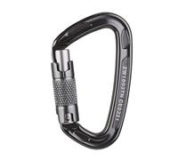 Générique Mousqueton en Aluminium Autobloquant Porte-clés Accessoire Quotidien - Pistolet Noir