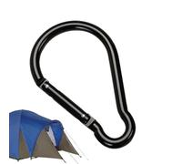 Générique Mousquetons De Sécurité - Aluminium Dur 25g Léger | Clip Sac À Dos Crochet Polyvalent Fixation Équipement Porte-clés pour Randonnée Camping Voyage Escalade Plein Air Matériel Pro