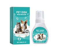 Générique Mousse nettoyante enzymatique pour Bols pour Animaux de Compagnie, 150ml, Utilisation Quotidienne pour la Vaisselle, nettoyant pour Bols sans Danger