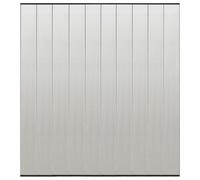 Générique Moustiquaire de Porte Rideau en Maille 10 pcs Noir 240x240 cm