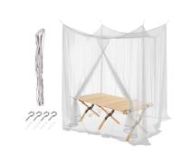 Générique Moustiquaire Lit Camping Barrière Transparente Facile à Installer