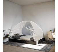 Générique Moustiquaire mongole avec Portes 220 Maille Blanc 200x120x130cm,Équipements Sportifs,Loisirs de Plein air,Camping et randonnée,Moustiquaires-4010046