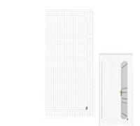 Générique Moustiquaire Porte pour Chats Grille Anti-Griffes de Chat | Barrière Renforcée à Fermeture Éclair pour Maison Balcon Garage Chambre Cuisine Entrée Patio