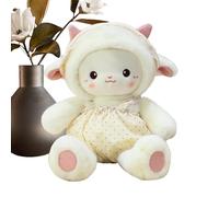 Générique Mouton en Peluche, Douce d'Accompagnement, Doudou Réconfort, pour Filles Garçons Chambre Bébé Canapé Lit Voiture Salon Maison Heure du Coucher Anniversaire Fête