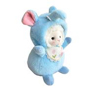 Générique Mouton en Peluche, Mignon Petit Agneau en Peluche, Mouton Mignon avec Chapeau 25 Cm Matière Douce Cadeau Noël Pâques Chambre Fille Garçon