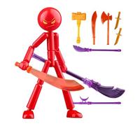 Générique Movable Action Figures - Flexible Jointed Model | Poseable Art Fully Articulated Realistic Structure Smooth Motion Design for Drawing Reference, Display, Bedroom, Office Or Home Decor