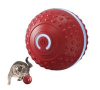 Générique Moving Cat Toy, Rolling Ball, Smart Toy with LED Light, Automatic Motion, Small to Large Kittens, Ideal for Chewing, Grinding, Exercise, Training, Boredom, Indoor, Home, Travel