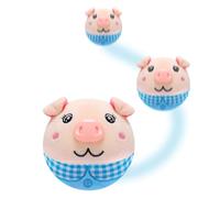 Générique Moving Pet Plush Toy for Dogs, Interactive Talking Plush Buddy, 5.91x5.12x5.51 inches, Versatile Sound-Activated Dog Toy for Fun Played Ball for Halls, Gardens, Lawns