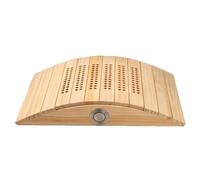Générique Moxa Box, Lumbar Relaxation Box, 14.37x2.95in Wooden Wormwood Case, Multi Hole Ventilation Design, Soothing Tool for Wellness, Home, Spa Use