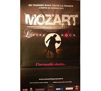 Générique Mozart - L'Opéra Rock - l'incroyable Destin - 40X60 Cm Affiche/Poster