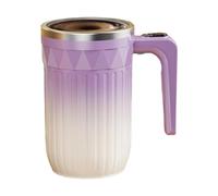 Générique Mug à Agitation Automatique,Mug Isotherme Chauffant 450ml | Avec Agitateur Détachable, Affichage de Température et Agitation Automatique | pour Thé, Cacao,