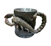 Générique Mug À Café Drôle | 30cl 3D Mug De Collection Et Nouveauté Pour Boire - Mugs À Café Scorpion Pour Les Femmes,Pour Adultes Famille Amis Fans Bureau Maison École Anniversaire Et Fêtes