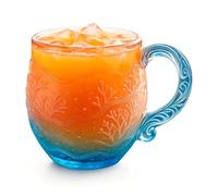 Générique Mug à Café Drôle | Décor De Bureau Vague Corail | Tasses À Boire Amusantes Coucher De Soleil - Pour Boissons Chaudes Froides Maison Bureau École Anniversaire Noël