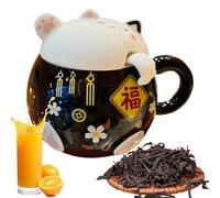 Générique Mug à Café,Ustensile de Thé avec Design de Chat | Mug Mignon pour Café | Idéal pour le Thé, le Cacao, le Latte, le Vin, le Jus, la Bière, le Lait, la Cuisine, le, le Restaurant, les