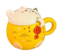 Générique Mug À Café | Ustensile de Thé avec Design de Chat - Mug Mignon pour Café | Idéal pour le Thé, le Cacao, le Latte, le Vin, le Jus, la Bière, le Lait, la Cuisine, le, le Restaurant, les