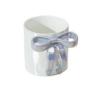 Générique Mug À Nœud - Mug Céramique 12oz Ergonomique Avec Design Esthétique,Accessoires Pour Boissons Grande Capacité Décoration D'Intérieur - Pour Eau, Thé, Chocolat Chaud, Lait, Boissons, Jus