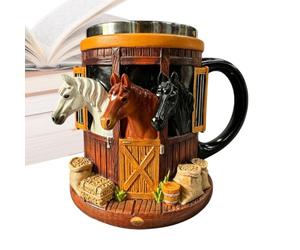 Générique Mug À Thé Gobelet 3D Réaliste Stable 30 cl pour Boissons