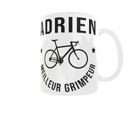 Générique Mug Adrien - Meilleur Grimpeur - Cadeau prénom personnalisé cyclisme