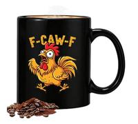 Générique Mug Café Poulet Tasse Céramique Halloween 325 Ml