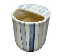 Générique Mug Céramique Café, Mug De Boisson Rayé Peint À La Main, Tasse À Thé Pour La Maison, Adapté Pour Cuisine Bureau Salle D'Étude Maison Chambre Appartement Dortoir Lait Et Boissons Thé Et