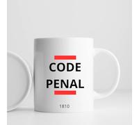 Générique Mug code pénal