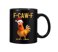Générique Mug Coq - 350 ml Céramique Ferme Drôle - Mug à Café Poulet Humoristique | pour Automne, Halloween, Thanksgiving, Noël, Anniversaire, Fête, Maison, Cuisine, Collègues, Amateurs