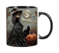 Générique Mug Halloween Sorcières 350 ml Tasse À Thé Ergonomique