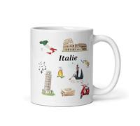 Générique Mug Italie à offrir à n'importe quel occassion, Noël, anniversaire, Amis, collègues, ou tout simplement pour le plaisir d 'offrir.