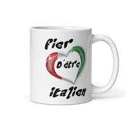 Générique Mug Italie fier d'être Italien à offrir à n'importe quel occassion, Noël, anniversaire, Amis, collègues, ou tout simplement pour le plaisir d 'offrir.