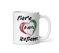 Générique Mug Italie fière d'être Italienne à offrir à n'importe quel occassion, Noël, anniversaire, Amis, collègues, ou tout simplement pour le plaisir d 'offrir.