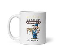 Générique Mug Le Meilleur Menuisier Du Monde - Idée Cadeau