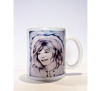 Générique Mug Mylène Farmer idée cadeau en céramique, tasse à café en céramique, petit déjeuner,