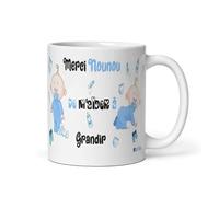 générique Mug Nounou Merci Nounou un très joli mug qui fera plaisir à offrir, Un mug qui remercira sa Nounou très belle idée de cadeau.