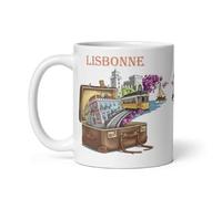 Générique Mug Portugal Lisbonne à offrir à n'importe quel occassion, Noël, anniversaire, Amis, collègues, ou tout simplement pour le plaisir d 'offrir.