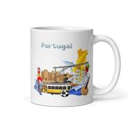 Générique Mug Portugal très belle idée de cadeau à offrir à n'importe quel occassion, Noël, anniversaire, Amis, collègues, ou tout simplement pour le plaisir d 'offrir.