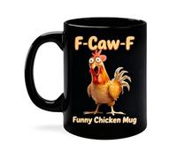 Générique Mug Poulet,Tasses En Céramique Pour Café Chaud | Tasses à Thé Ménagères - pour Vin Bière Lait Salon Bureau Restaurant Hôtel Enseignants Étudiants Anniversaire Fête