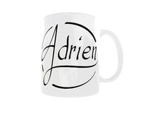 Générique Mug prénom Adrien - Design élégant calligraphié - Cadeau personnalisé homme