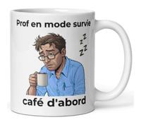 Générique Mug prof drôle - Tasse cadeau originale professeur - Cadeau de fin d'année ou Noël enseignant, maître ou maîtresse - céramique 325 ml (Prof Homme)