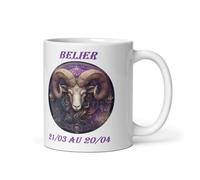 Générique Mug signe astro Bélier un très jolie mug à offrir à une collègue, collègue ou une amie, ami ou tout autres personnes de votre entourage