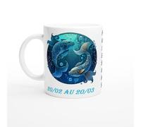 Générique Mug signe Poissons un très jolie mug à offrir à une collègue, collègue ou une amie, ami ou tout autres personnes de votre entourage