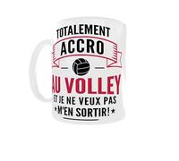 Générique Mug Volley - Humour Totalement Accro au Volley et je ne veux pas m’en sortir - Cadeau Original Sportif